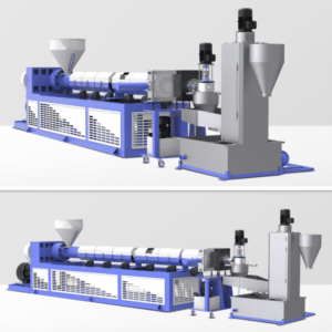 Extruder With Die-Face-Water Ring Type-Collage-VS Engineers