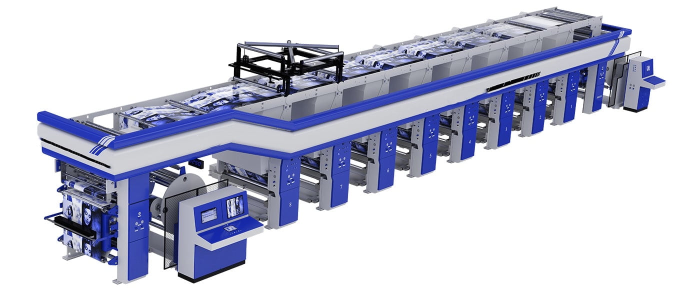 Rotogravure Printing Machine 2500 HIGH SPEED