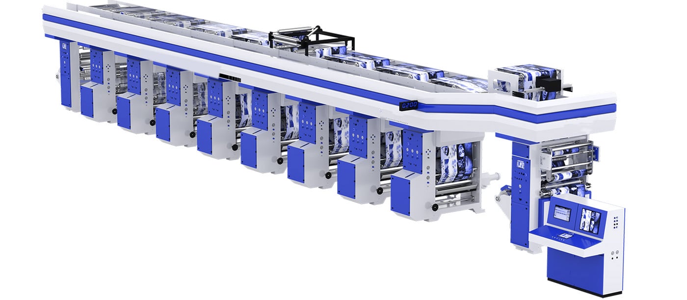 Rotogravure Printing Machine 2500 SHAFT LESS