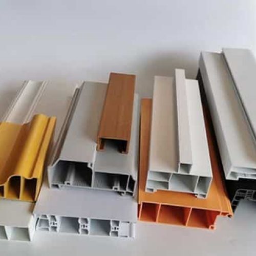 PVC Profile Extrusion Line 3 PVC Profile Extrusion Line Application 2