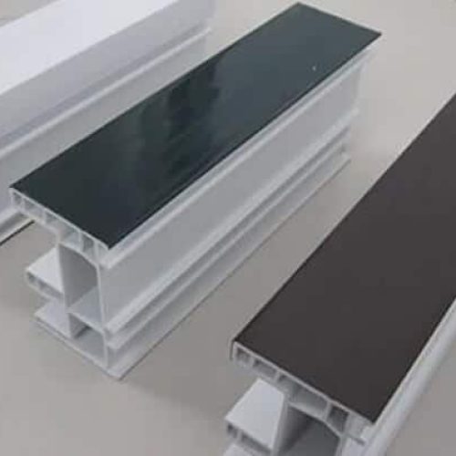 PVC Profile Extrusion Line 4 PVC Profile Extrusion Line Application 3